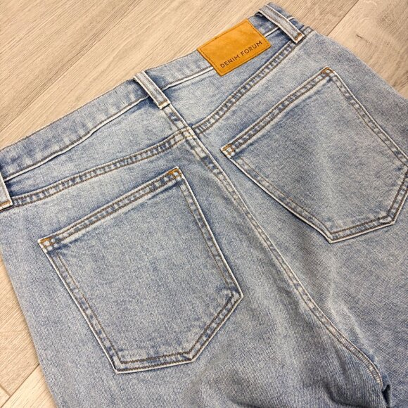 Aritzia Denim Forum The Yoko High-Rise Slim Jeans Light Blue Size 28 - Picture 10 of 10
